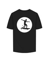 The Mens Tee - Black - Bigger Picture Fitness - Front / Back - White