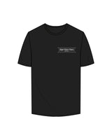 The Mens Tee - Black - Bigger Picture Fitness - Front / Back V2 - White