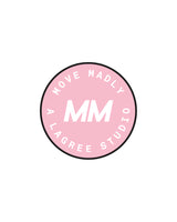 The Sticker - Pink - Move Madly - White