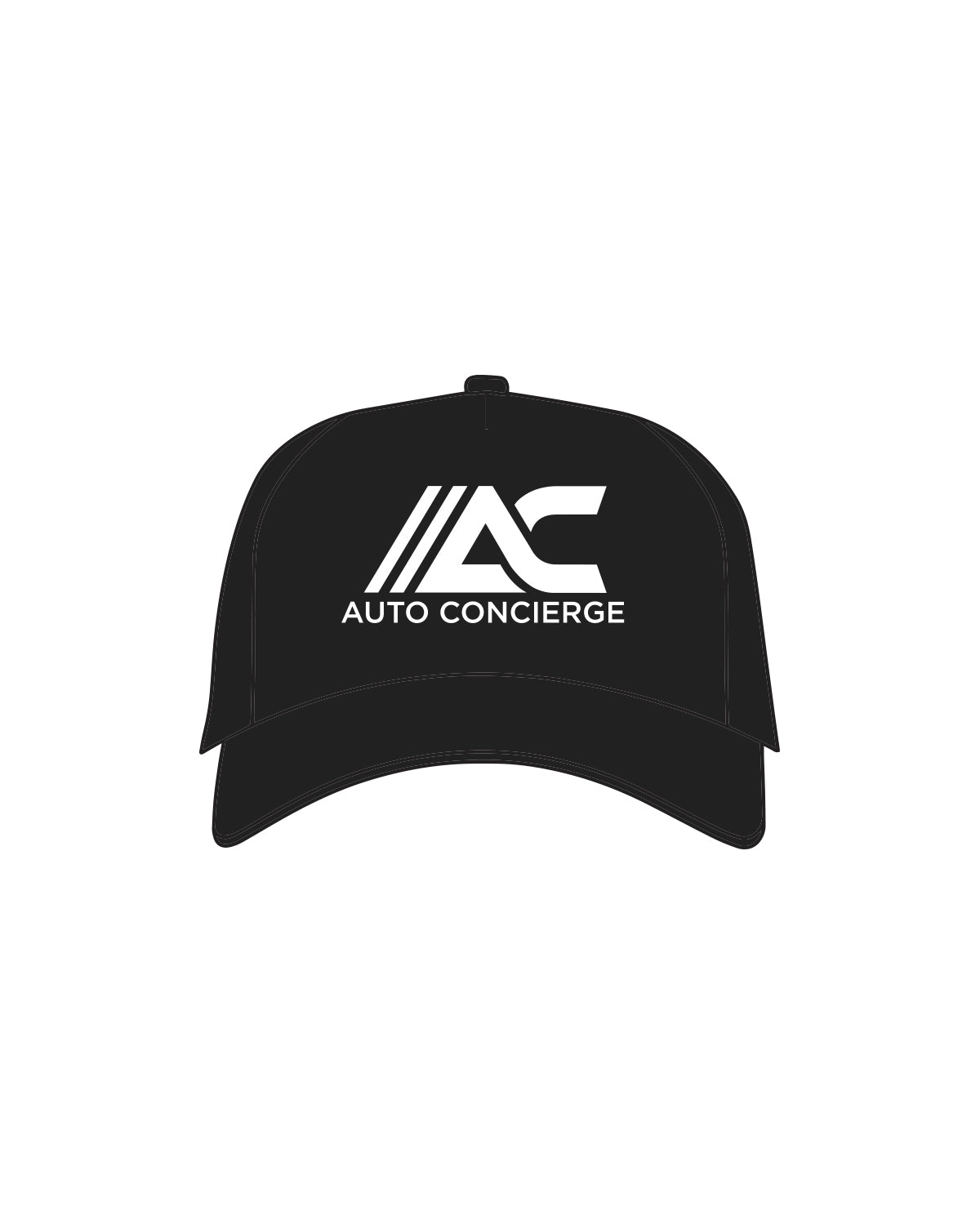 The Trucker Hat - Black - Auto Concierge - White