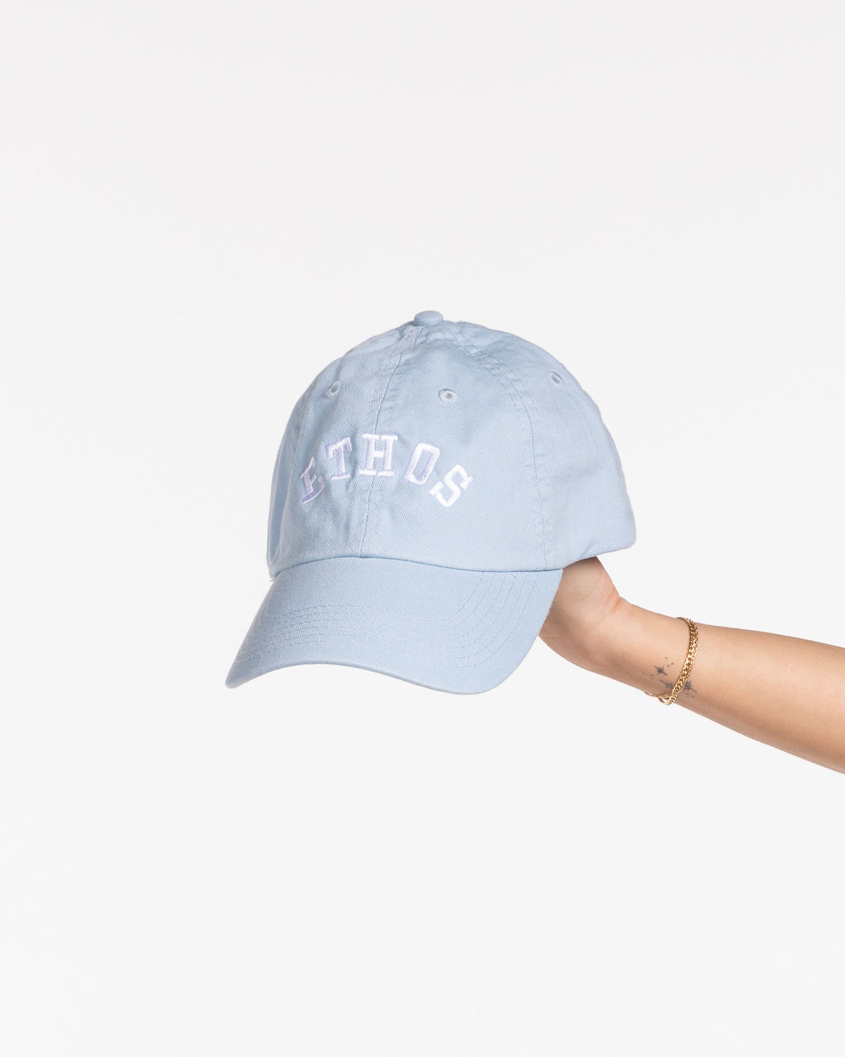 The Varsity Dad Hat - Baby Blue