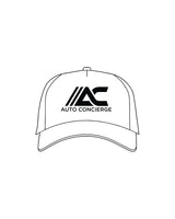 The Trucker Hat - White - Auto Concierge - Black