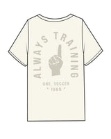 The Mens Heavyweight Tee - Off White - One Soccer