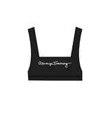 The Box Cut Bra - Black - One Soccer