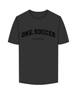 The Mens Tee - Charcoal - One Soccer