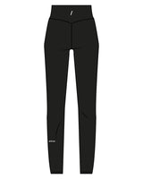 The Basic Legging - Black - BSPOKE - Back Center Waist & Left Bottom Leg - White