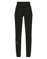 The Basic Legging - Black - Lab Lagree - Back Left Leg - White