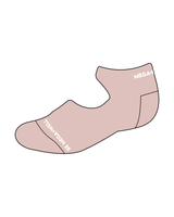 The Ballet Grip Sock - Transcendent Pink - Mega + Well - White