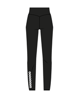 The Basic Legging - Black - Core(LP) - Back Leg - White