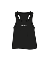 The Crop Tank - Black - Mega + Well - Center - White