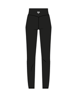 The Basic Legging - Black - Pacific Core Lagree - Back - White