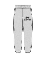 The Classic Sweatpants - Heather - Gladden Gains - Left Thigh - Black