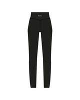 The Basic Legging - Black - Lume - Back Waist - White