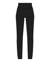 The Basic Legging - Black - The Body Refinery - Back Center Waist - White