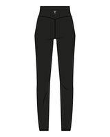 The Basic Legging - Black - Tight Dallas - Back - White