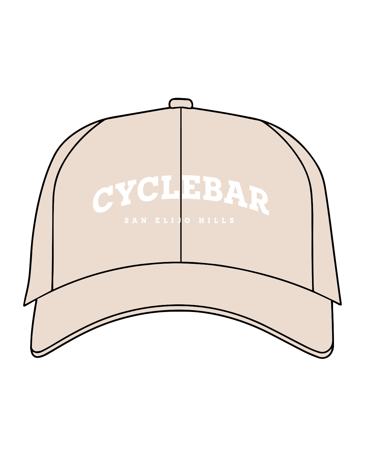 The Dad Hat - Stone - Cyclebar - White