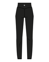 The Basic Legging - Black - Studio 45 - Back Logo - White