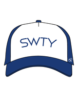 The Foam Trucker Hat - White / Royal Blue - SWTY - Royal Blue