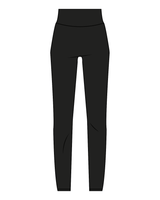 The Basic Legging - Black - Tight Dallas - Back - White