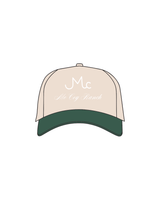 The Trucker Hat - Tan/Green - Johna Germany - White Logo