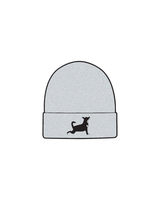 The Beanie - Heather - Updog Yoga - Icon Logo - Full Color