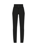 The Basic Legging - Black - Lagree Versa Fit - Back - White