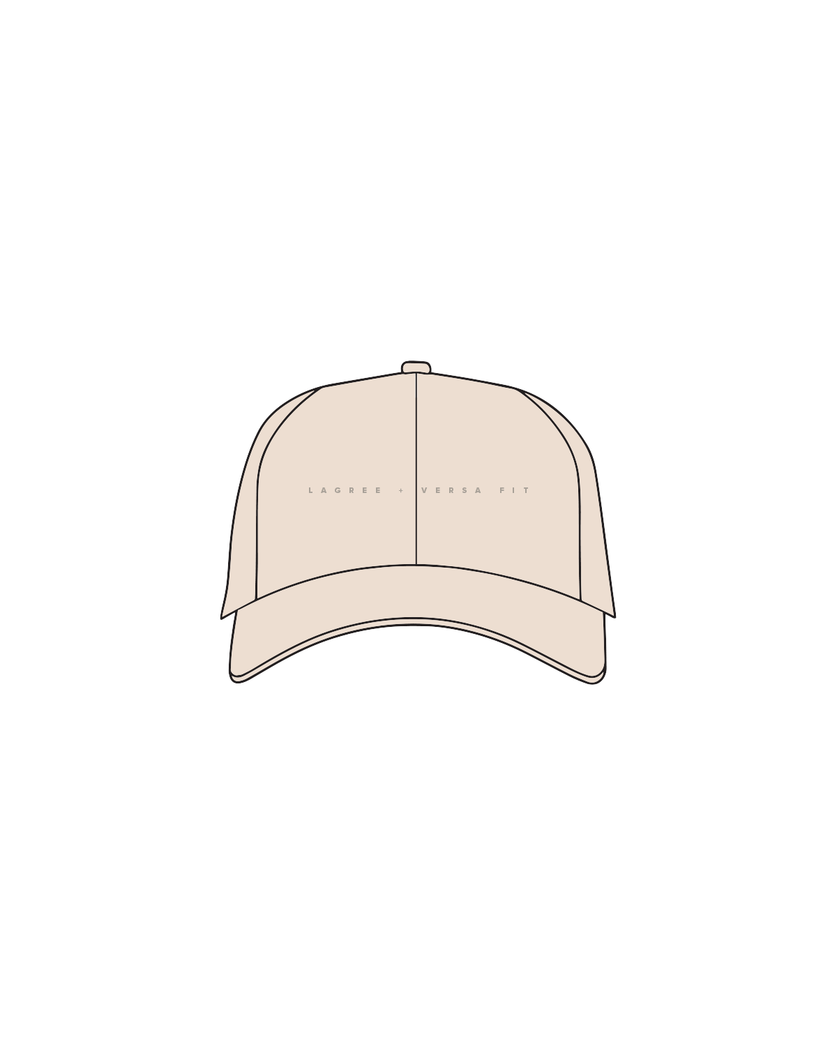 The Dad Hat - Stone -  Lagree Versa Fit - Stone