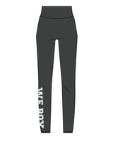 The Basic Legging - Pebble - Beautifully Savage - Back Waist - Right  Around Leg - White