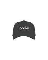 The Dad Hat - Charcoal - Mantra Fitness - White