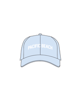 The Dad Hat - Light Blue - Pilates Plus PB - White