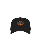 The Foam Trucker - Black - Wellbee Fitness - Harley - Full Color / Orange