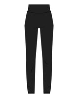 The Basic Legging - Black - M4Lagree - Back Center Waistline - White